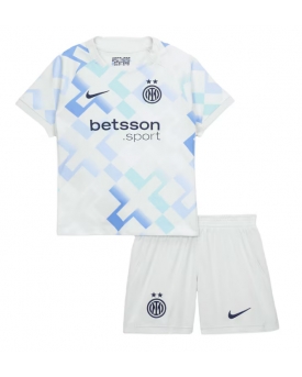 Inter Milan Maglia Gara Trasferta Repliche 2025-26 Bambino Maniche Corte